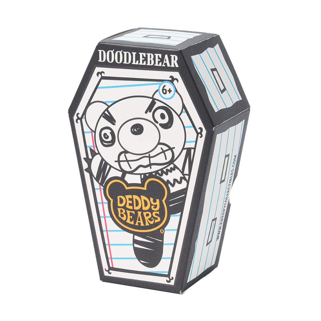 Doodlebear Mini Coffin Plushie