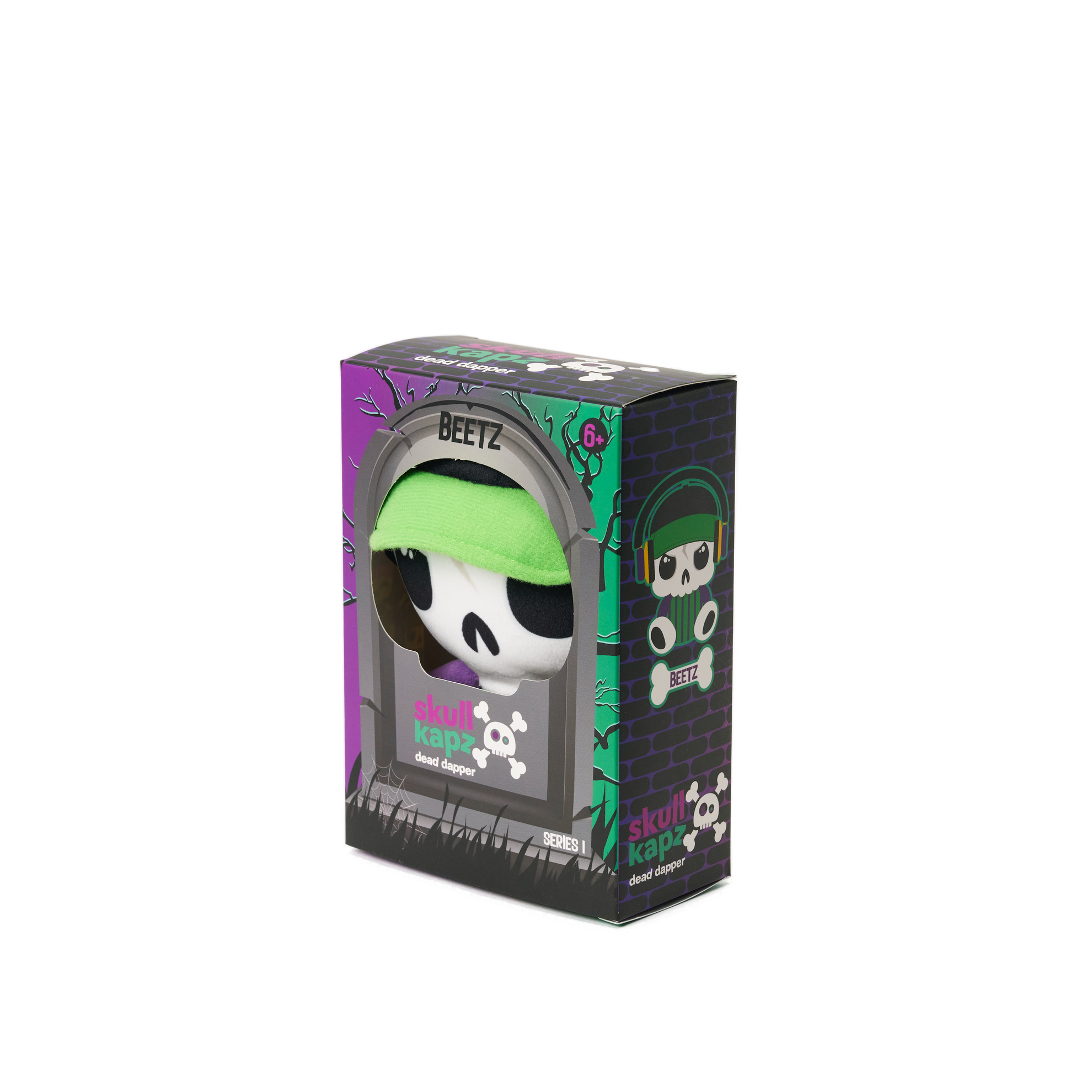 Skull Kapz Beetz 6" Coffin