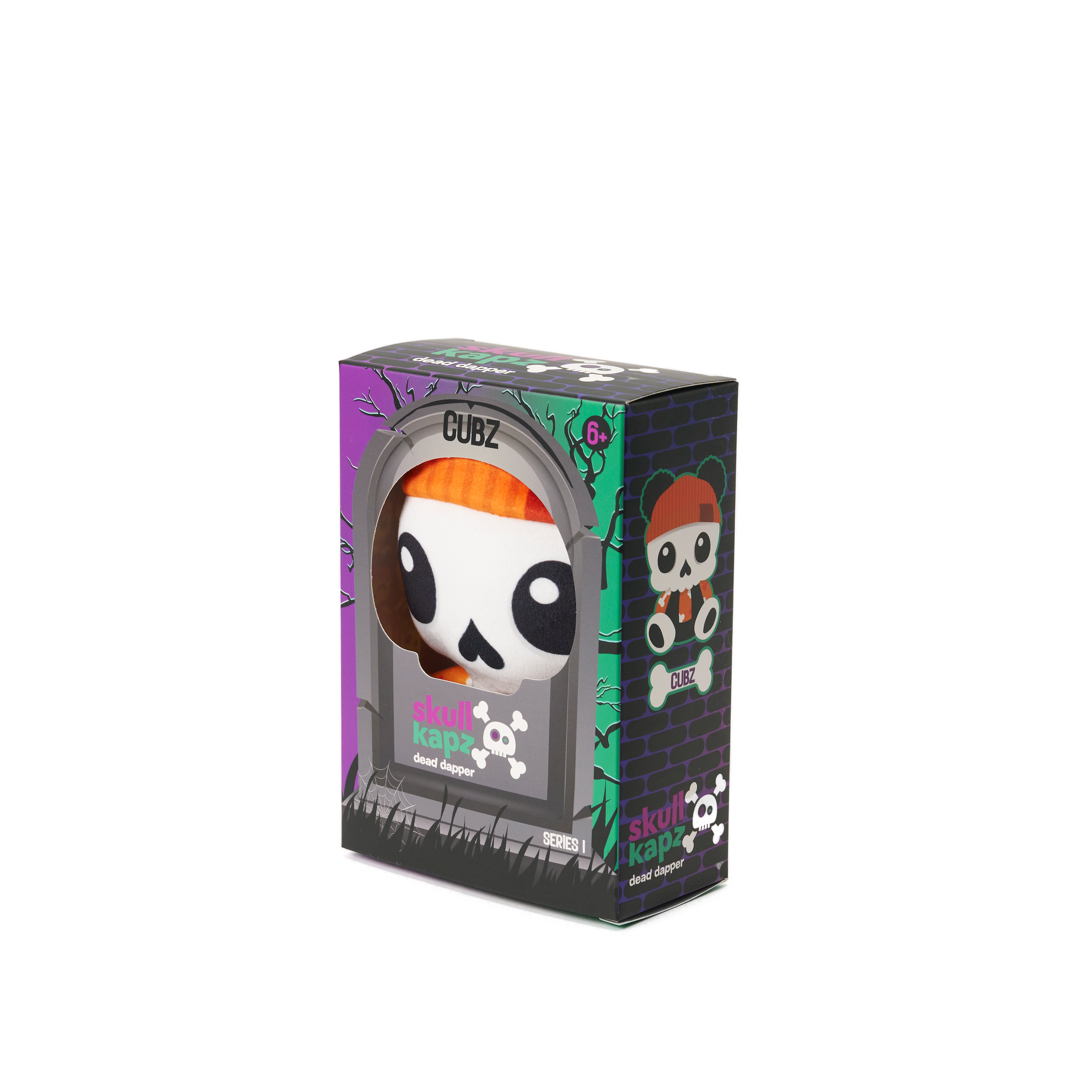Skull Kapz Cubz 6"