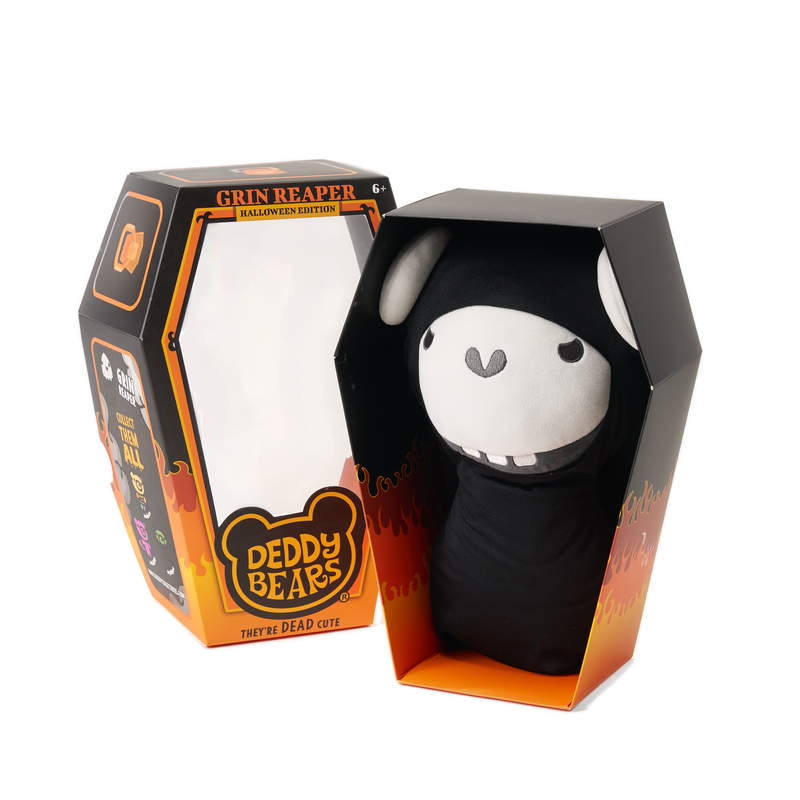 Grin Reaper 12" Halloween Coffin