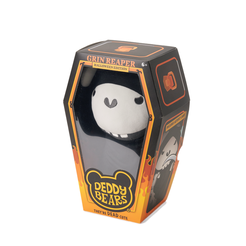 Grin Reaper 12" Halloween Coffin