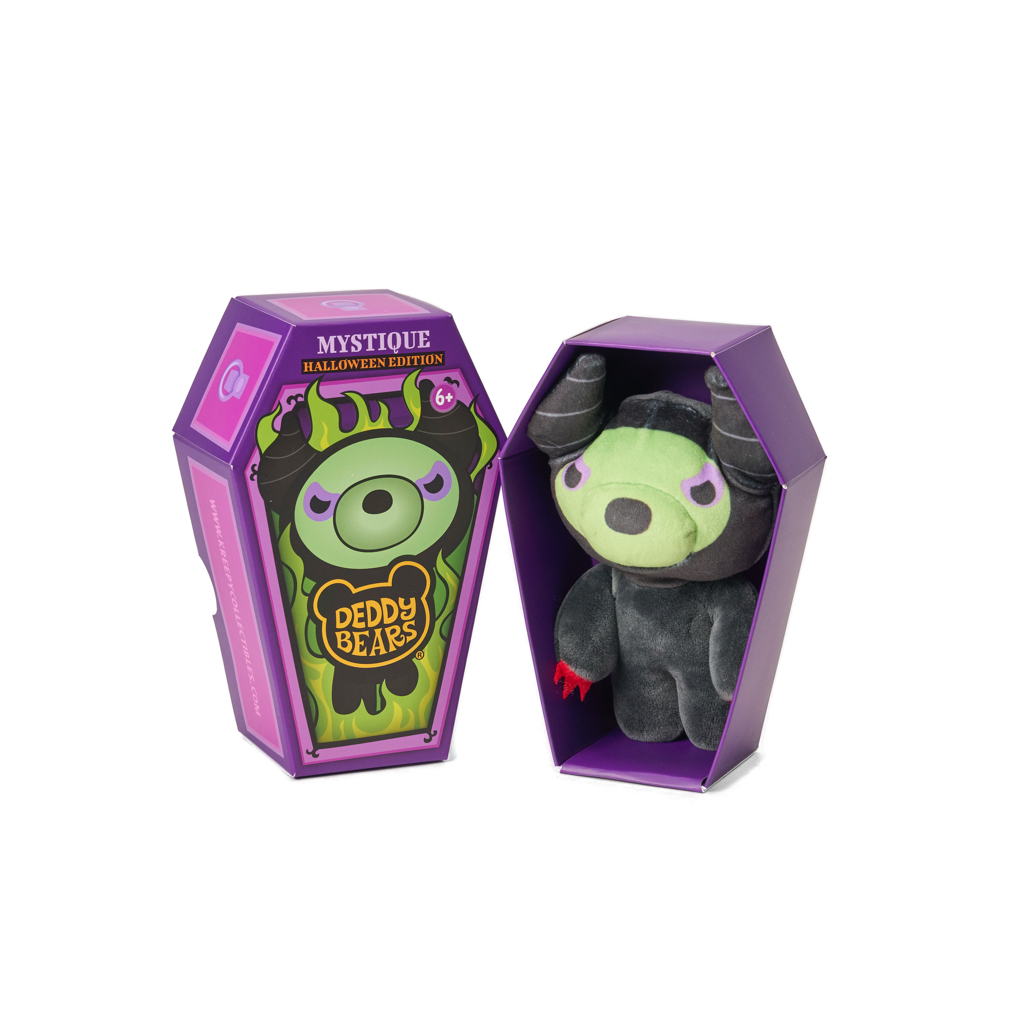 Mystique 5" Halloween Coffin
