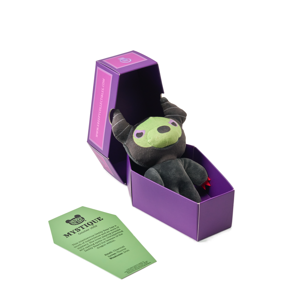 Mystique 5" Halloween Coffin