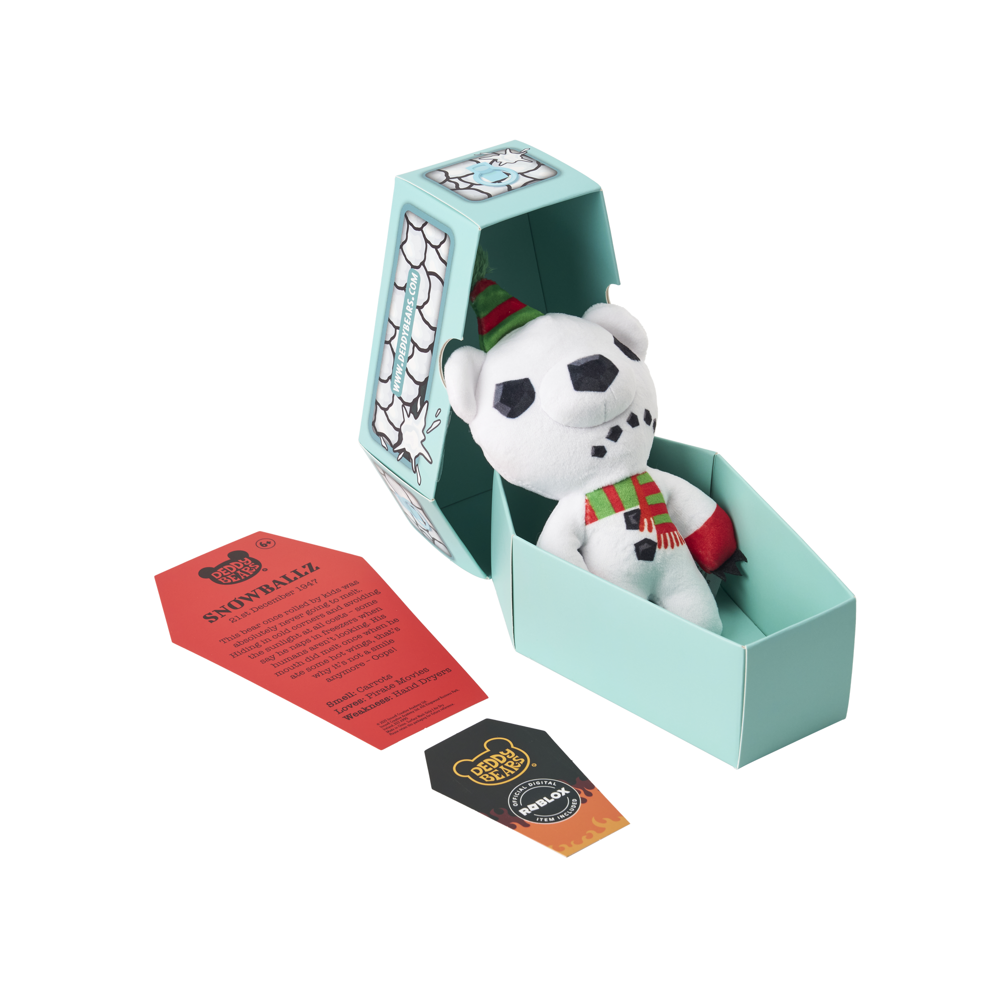 Snowballz Christmas Coffin 6" Plush (Copy)