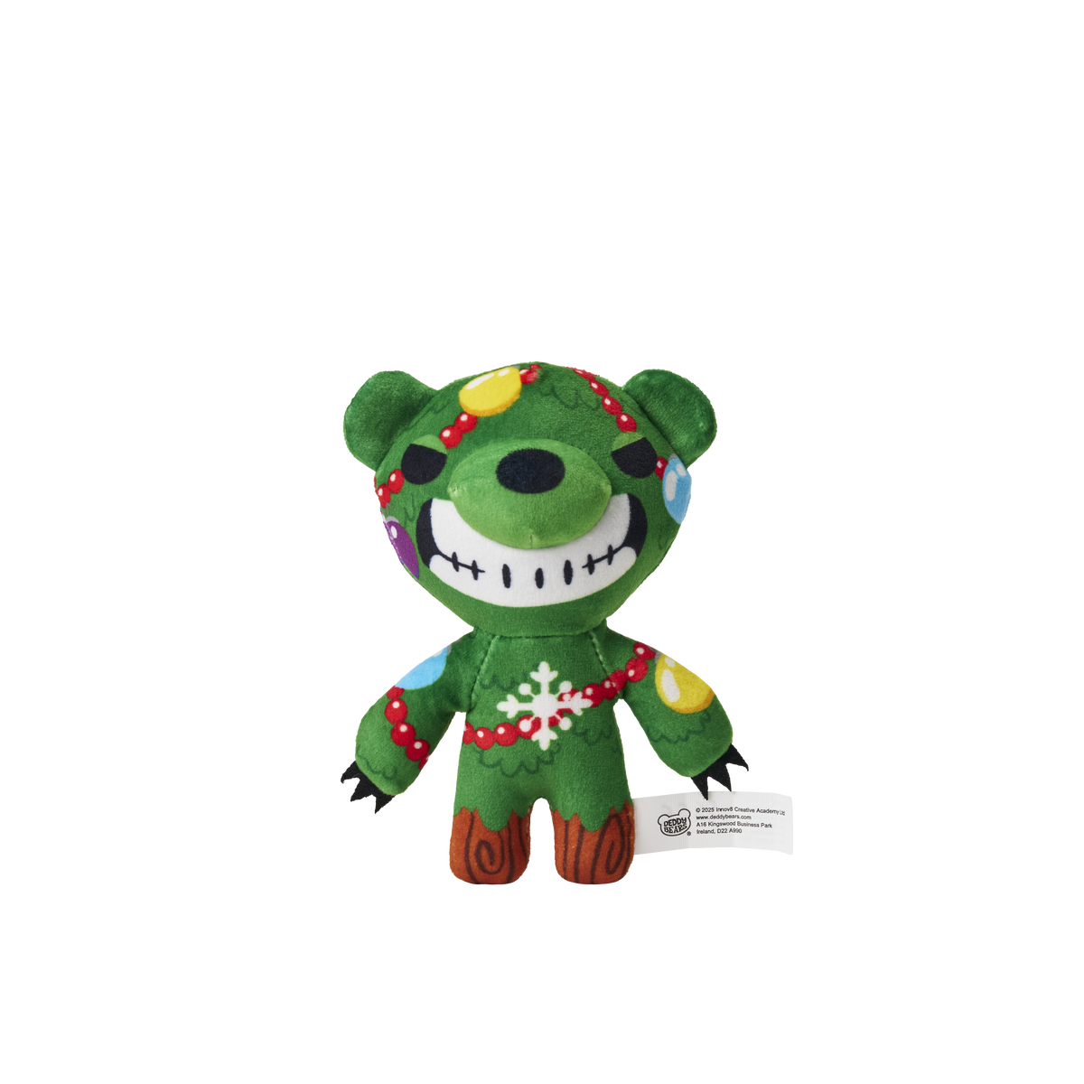 Stumpy Clawz Christmas Coffin 6" Plush