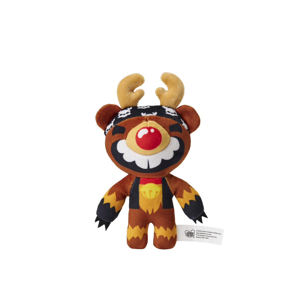 Rude-olf Christmas Coffin 6" Plush