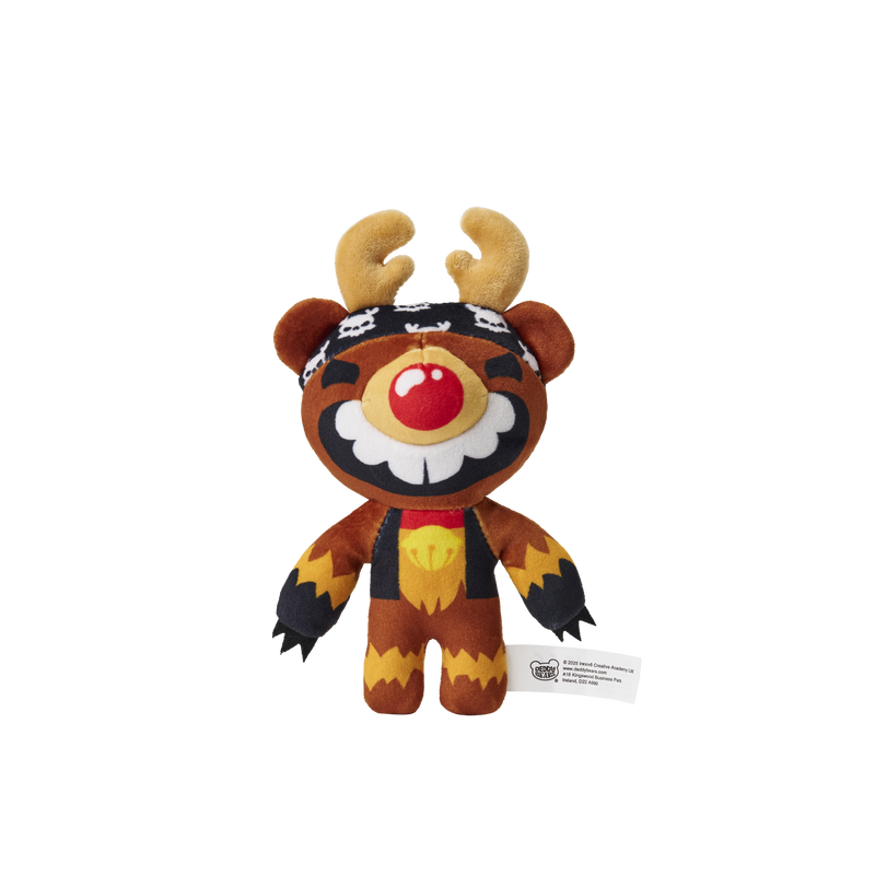 Rude-olf Christmas Coffin 6" Plush