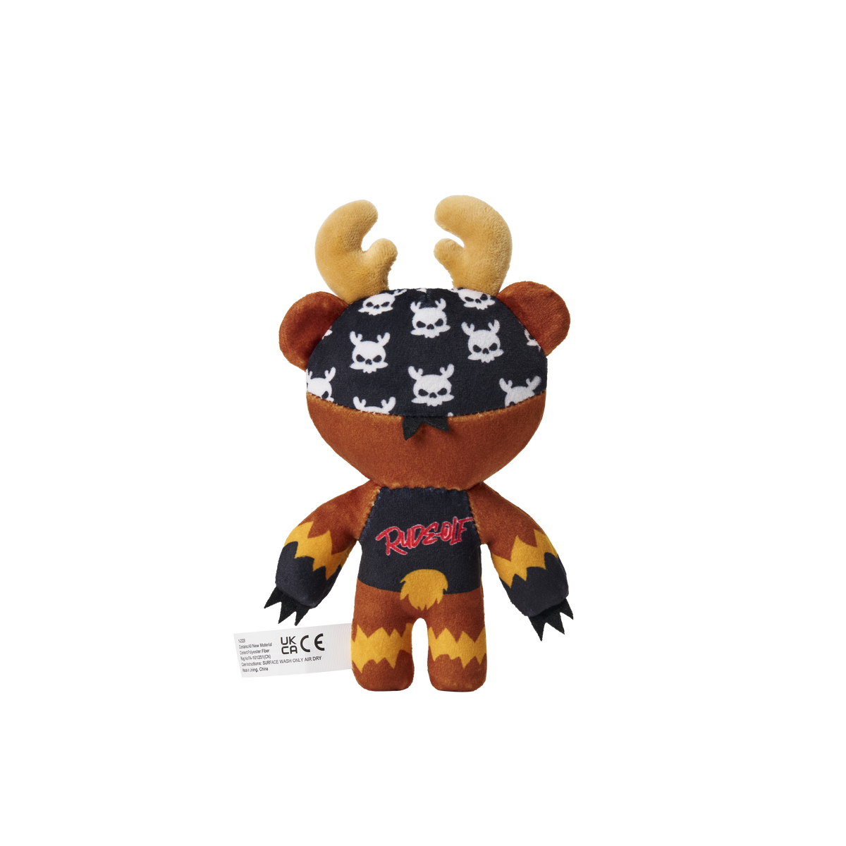 Rude-olf Christmas Coffin 6" Plush