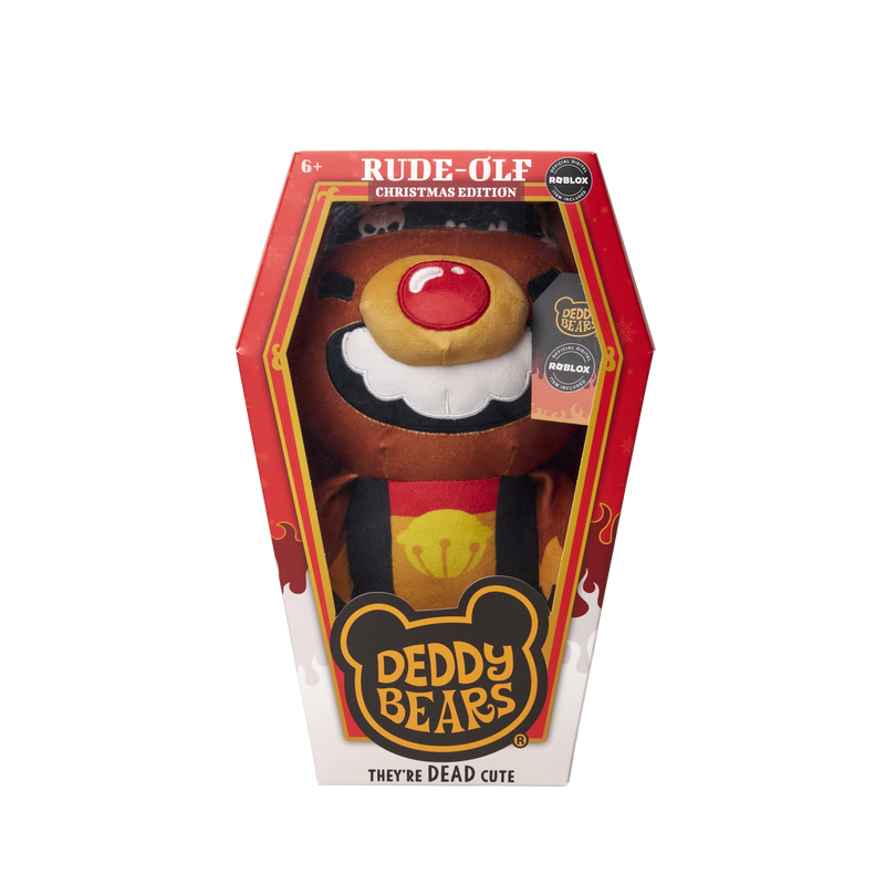 Rude-Olf 12" Coffin Plush