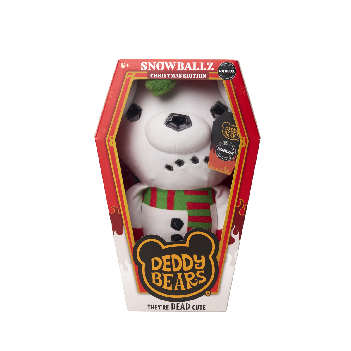 Snowballz 12" Coffin Plush