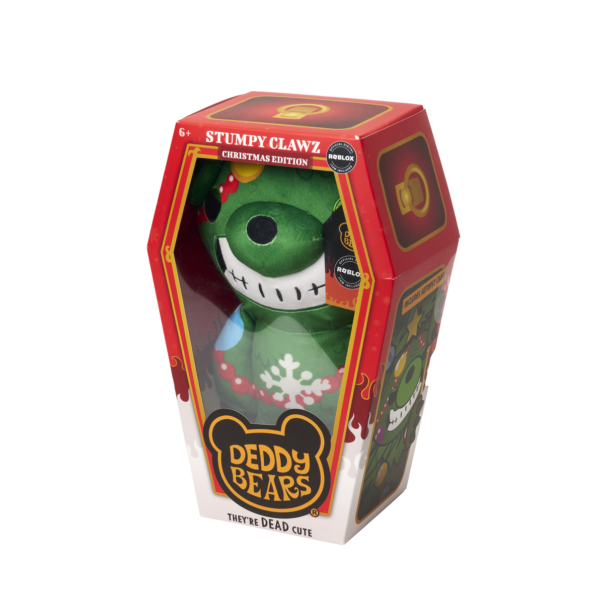 Stumpy Clawz 12" Coffin Plush