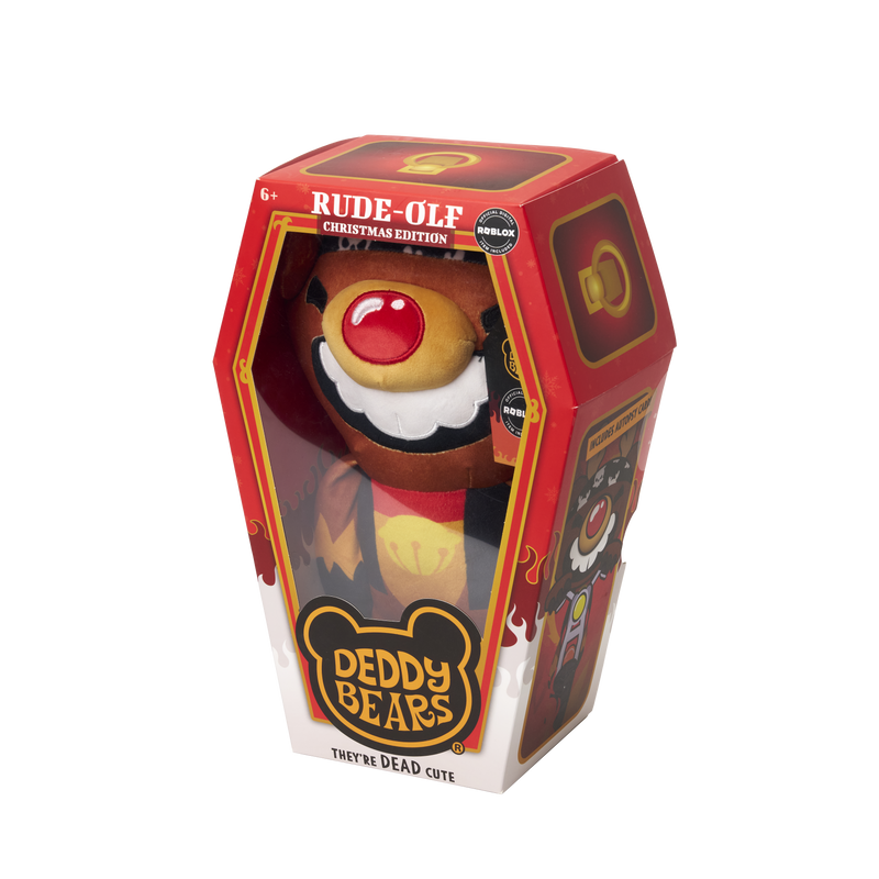 Rude-Olf 12" Coffin Plush