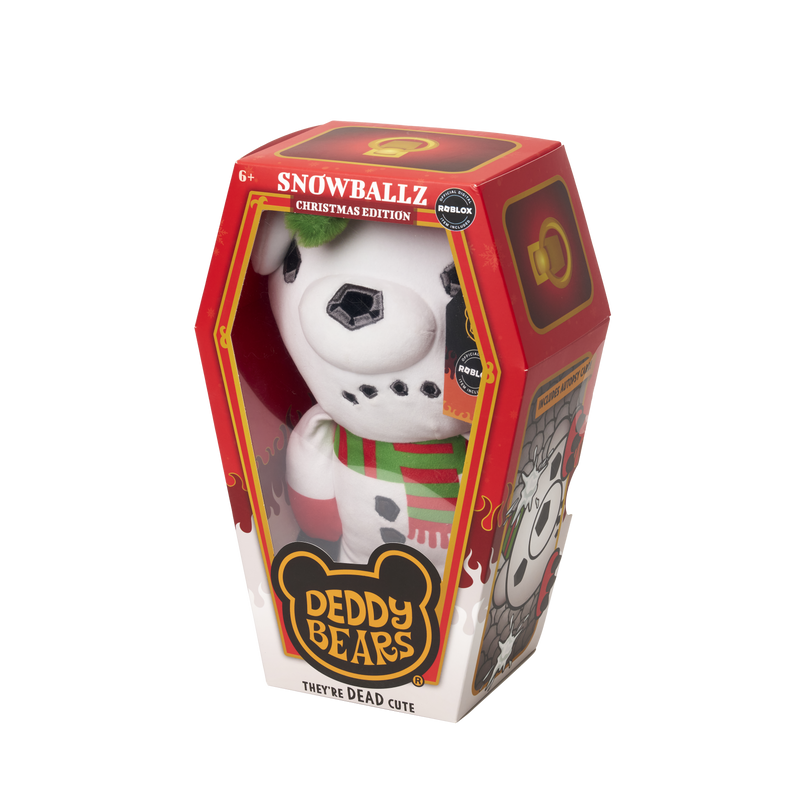 Snowballz 12" Coffin Plush