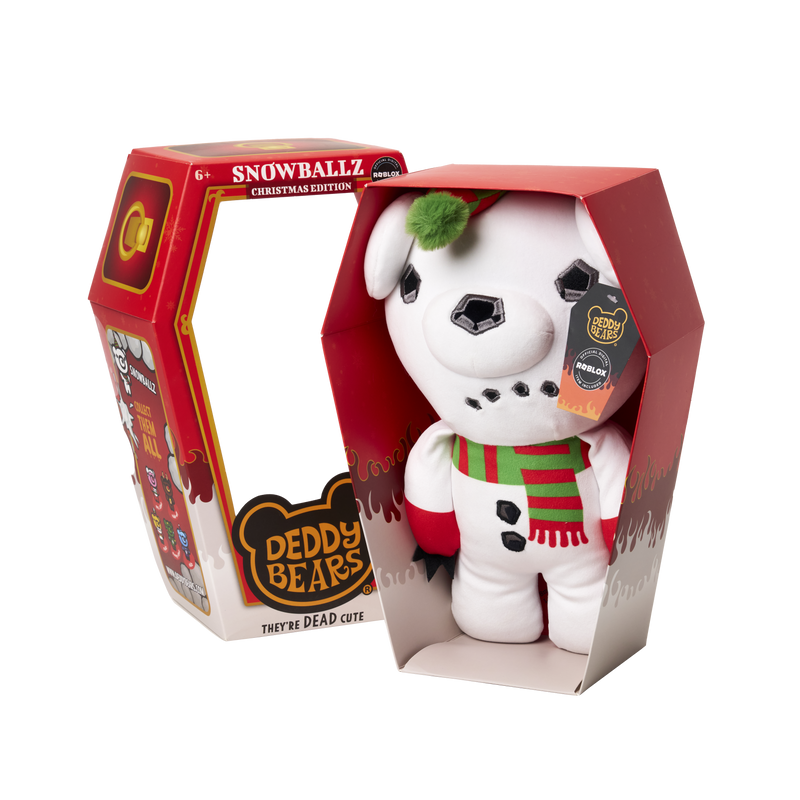 Snowballz 12" Coffin Plush