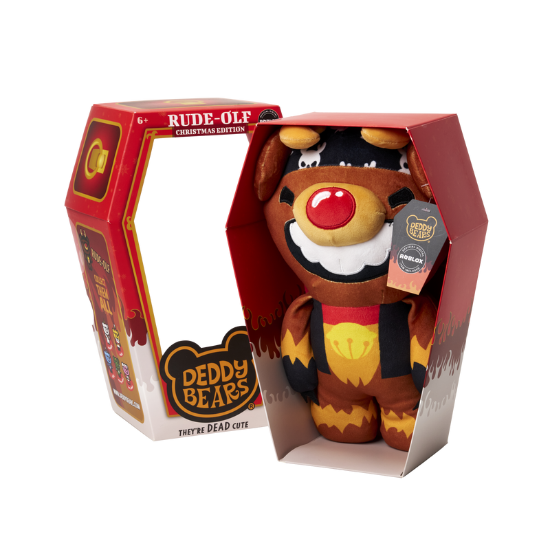 Rude-Olf 12" Coffin Plush