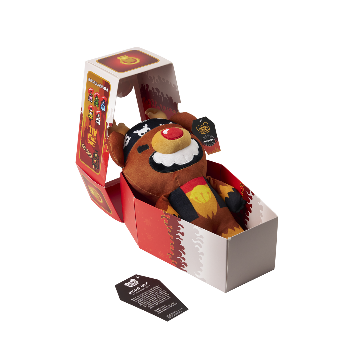 Rude-Olf 12" Coffin Plush