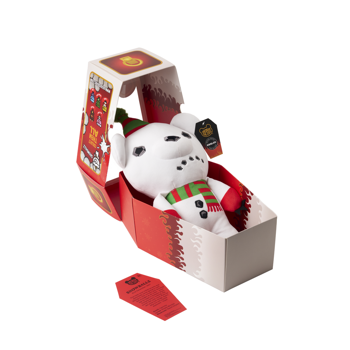 Snowballz 12" Coffin Plush