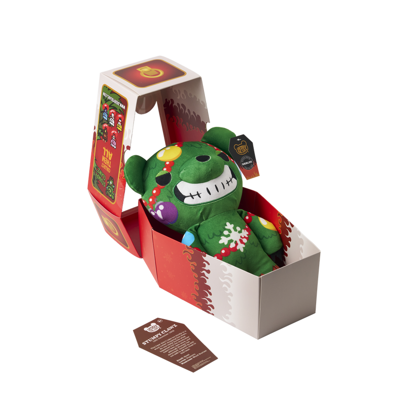 Stumpy Clawz 12" Coffin Plush