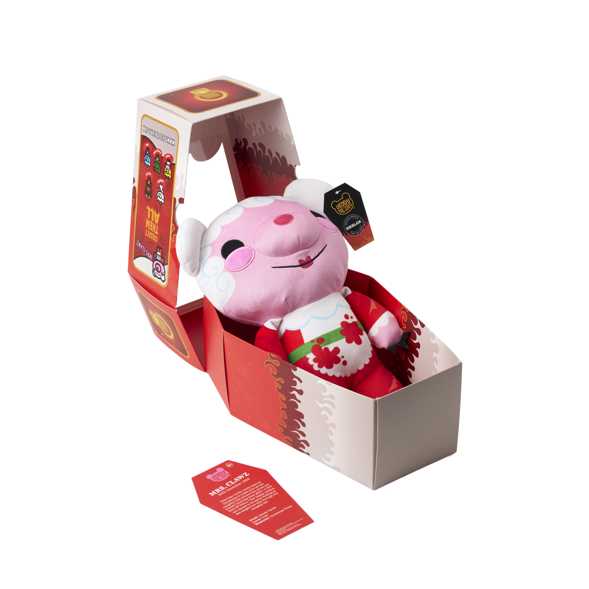 Mrs. Clawz 12" Coffin Plush