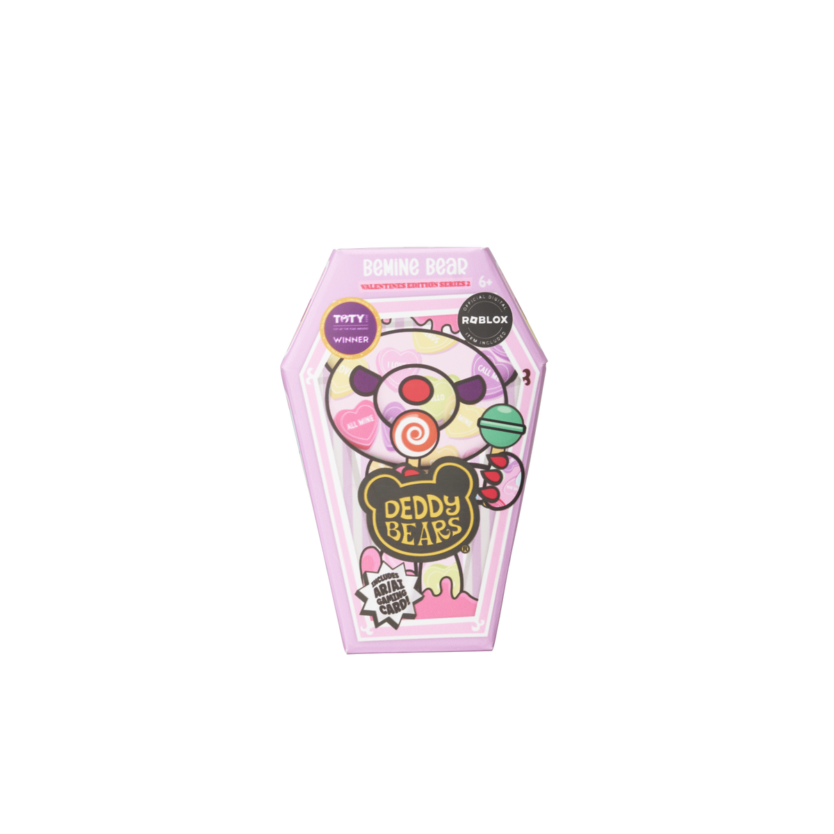 Bemine Bear Coffin 6" Plush