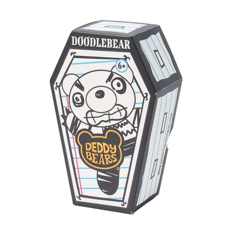 Doodlebear Mini Coffin Plushie