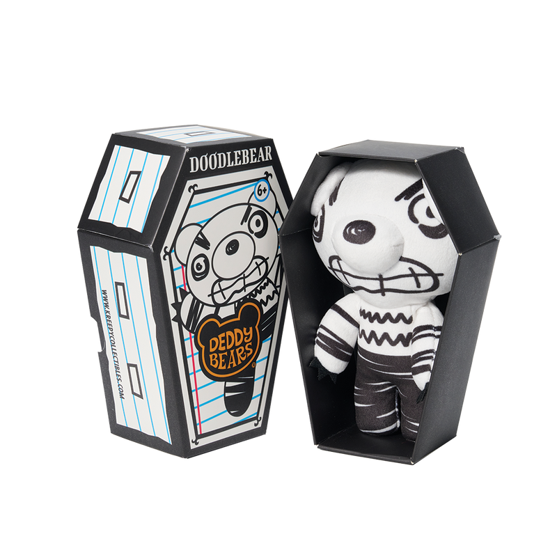 Doodlebear Mini Coffin Plushie