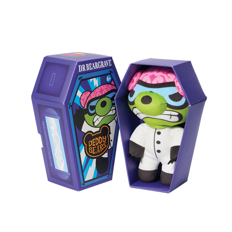 Dr Beargrave Mini Coffin Plushie