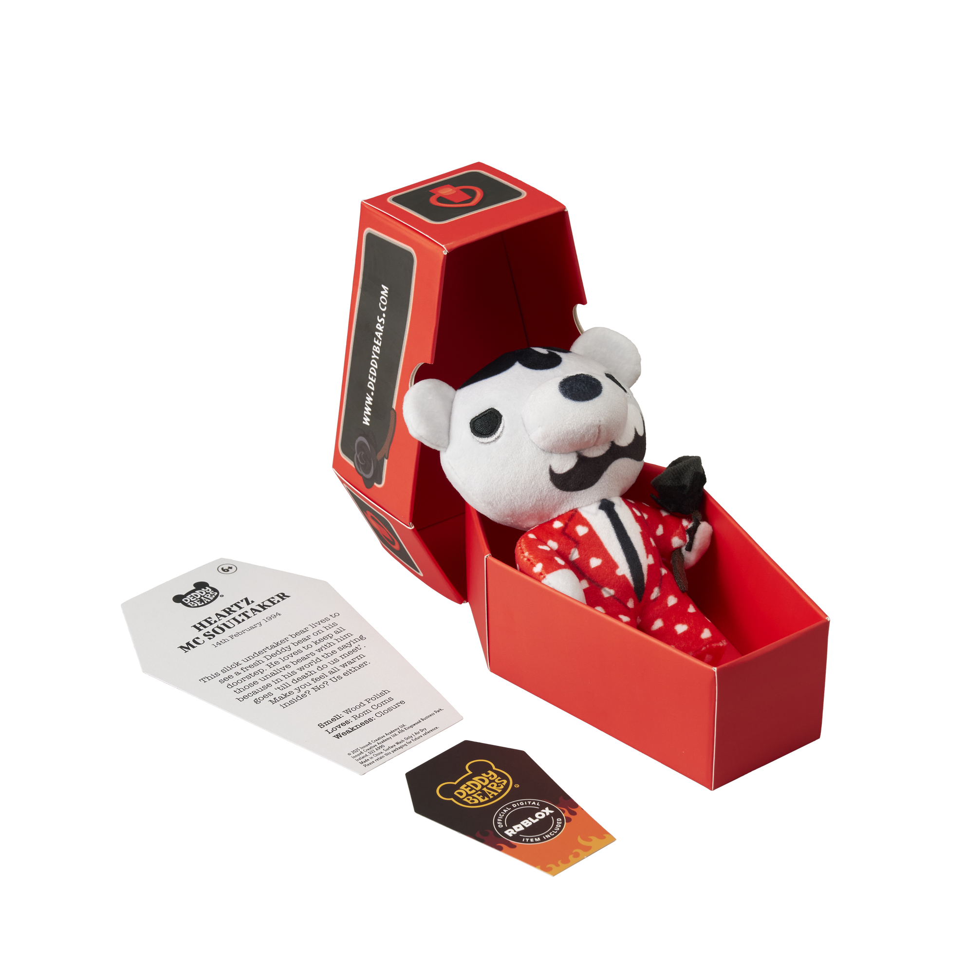 Heartz McSoultaker Coffin 6" Plush