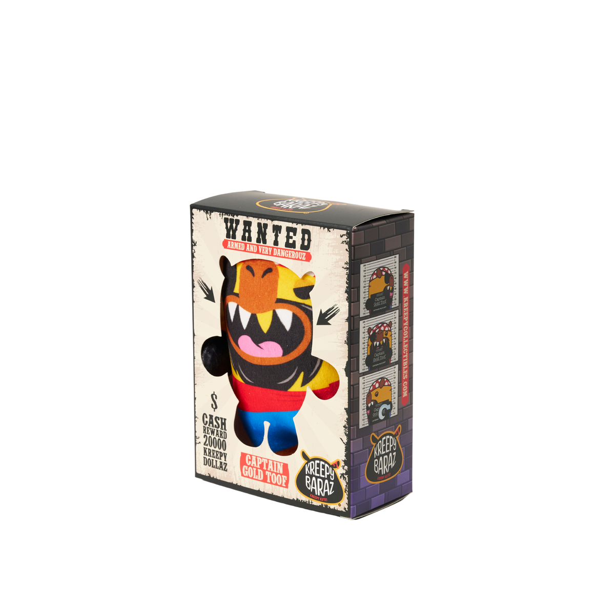 Kreepy Baraz 6 Inch - Captain Gold Toof