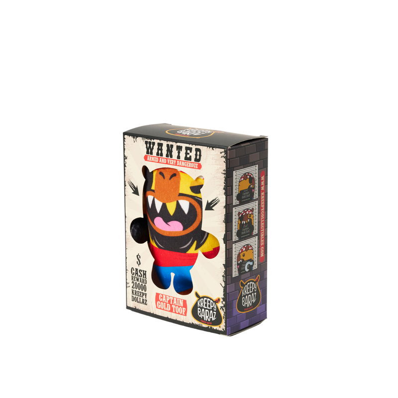 Kreepy Baraz 6 Inch - Captain Gold Toof