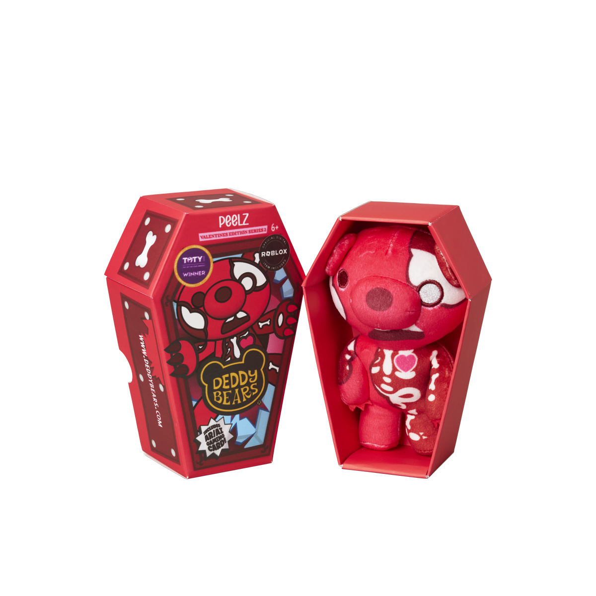 Peelz Coffin 6" Plush