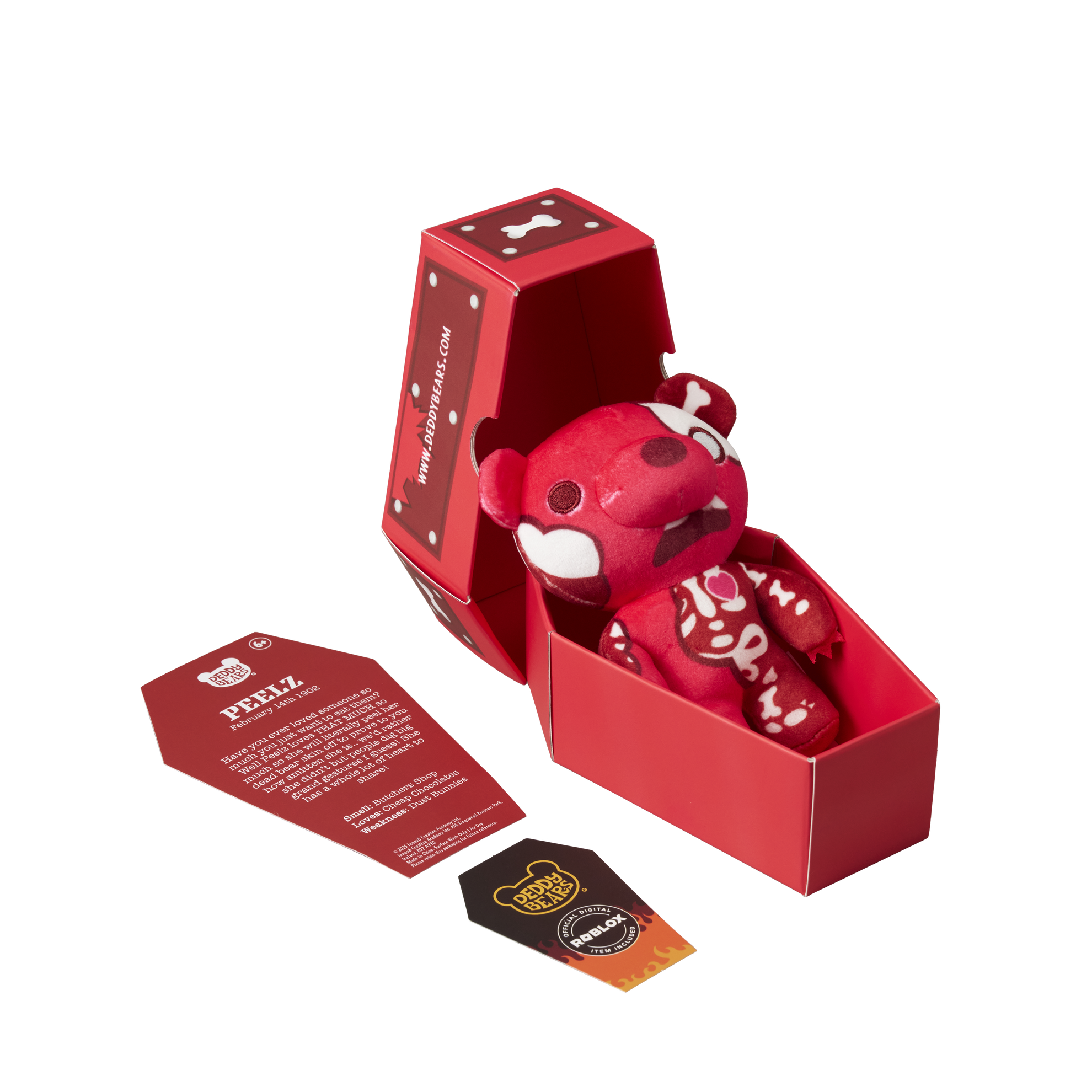 Peelz Coffin 6" Plush