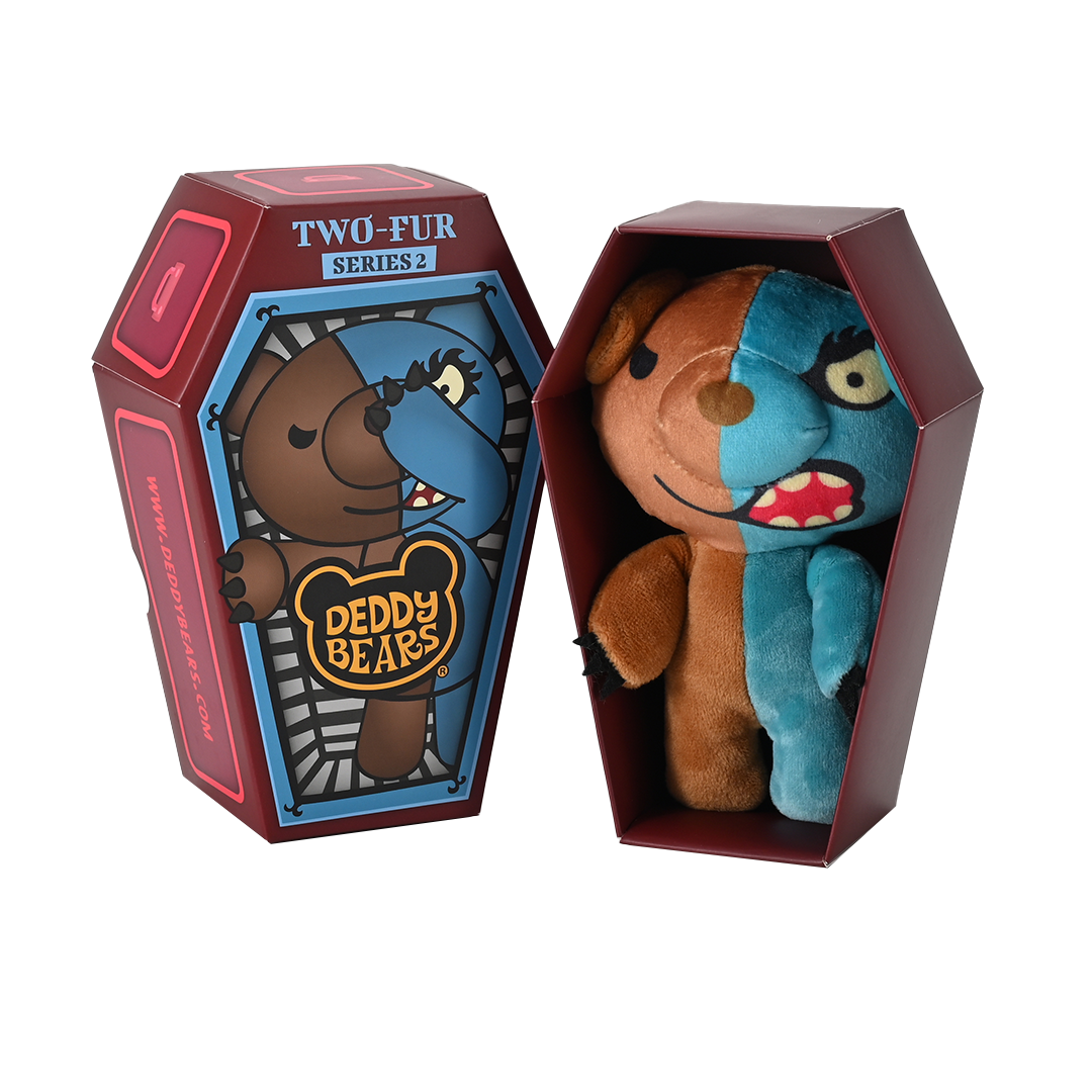 Two-Fur Coffin 6"