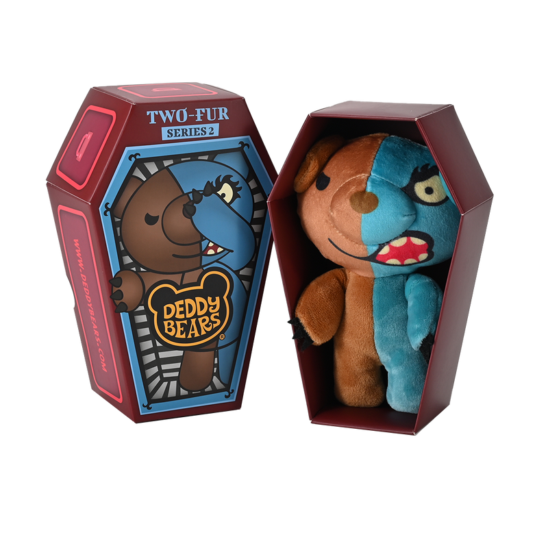 Two-Fur Coffin 6"