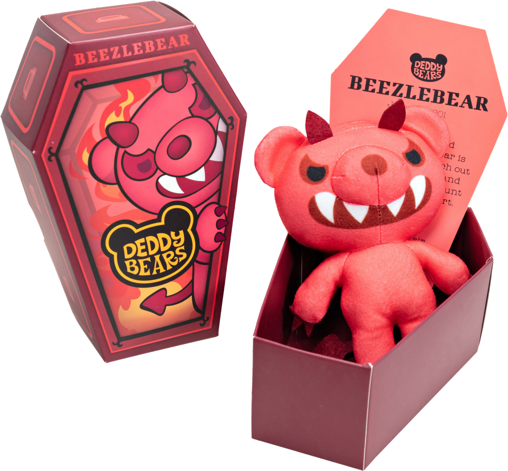 Beezlebear in Coffin